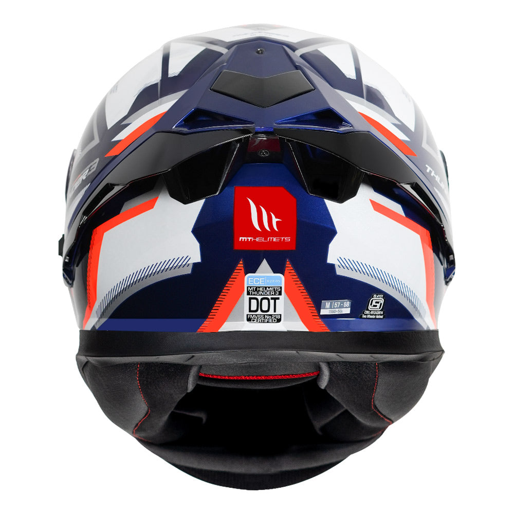 MT THUNDER 3 SV PRO BLAZE FULL FACE HELMET