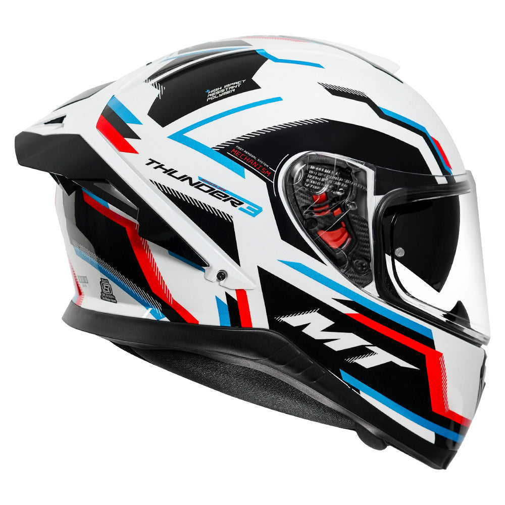 MT THUNDER 3 SV PRO BLAZE FULL FACE HELMET