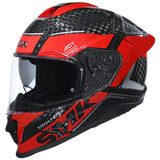 SMK TITAN CARBON NERO SOLID FULL FACE HELMET