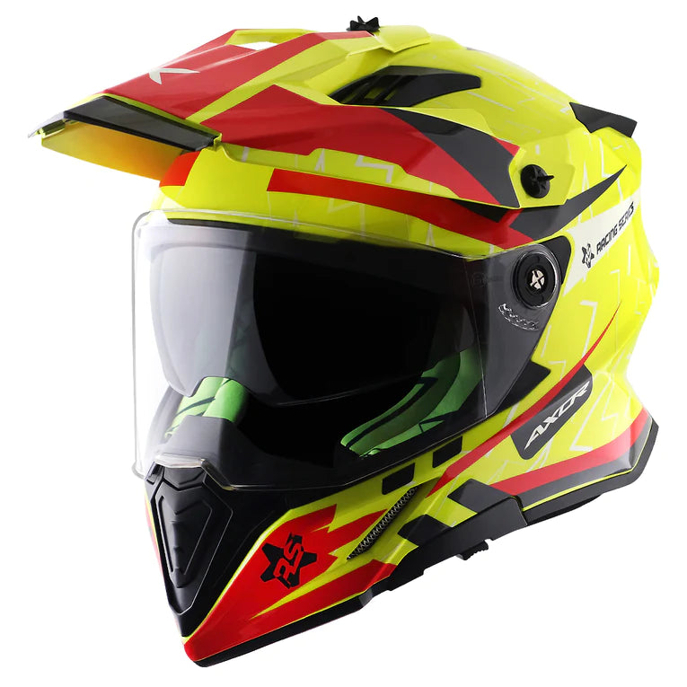 AXOR X-CROSS FLASH DUAL SPORT HELMET