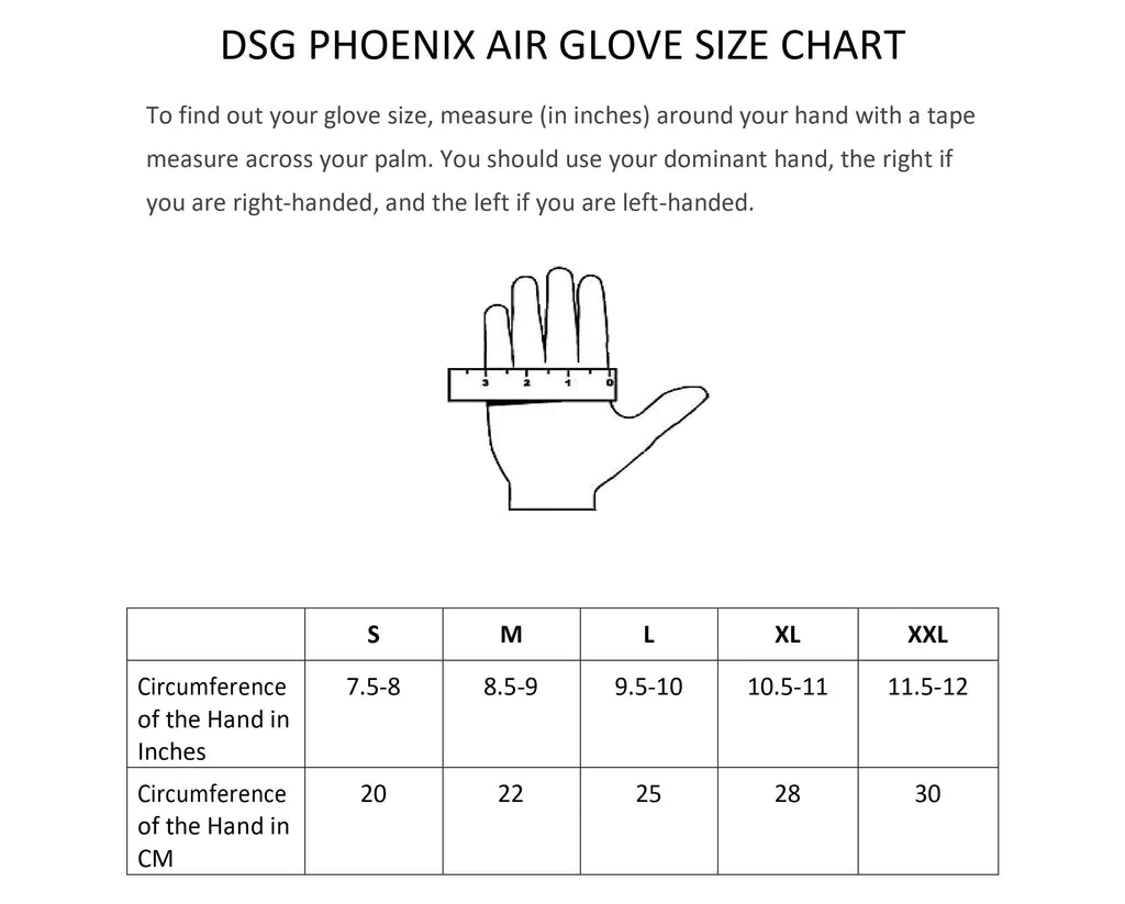 DSG Phoenix Air Riding Glove