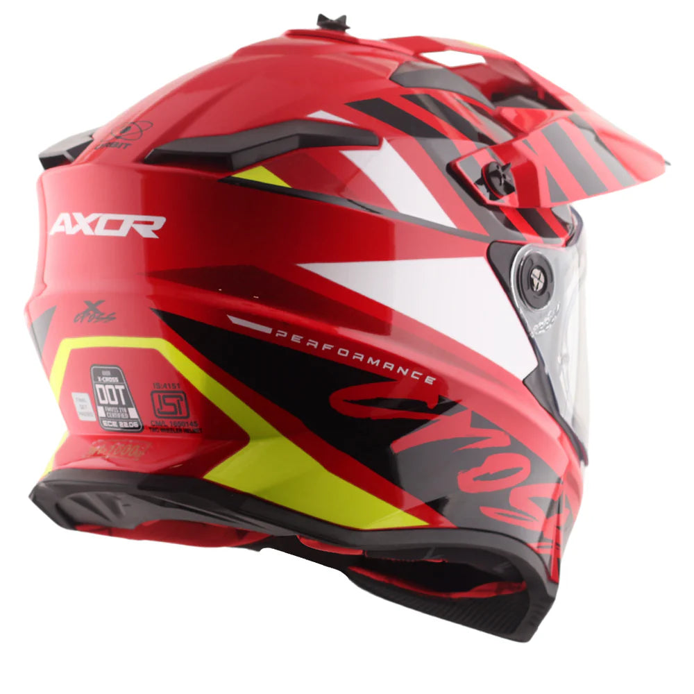 AXOR X-CROSS DUAL ORBIT FULL FACE HELMET