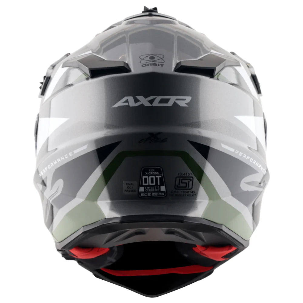 AXOR X-CROSS DUAL ORBIT FULL FACE HELMET