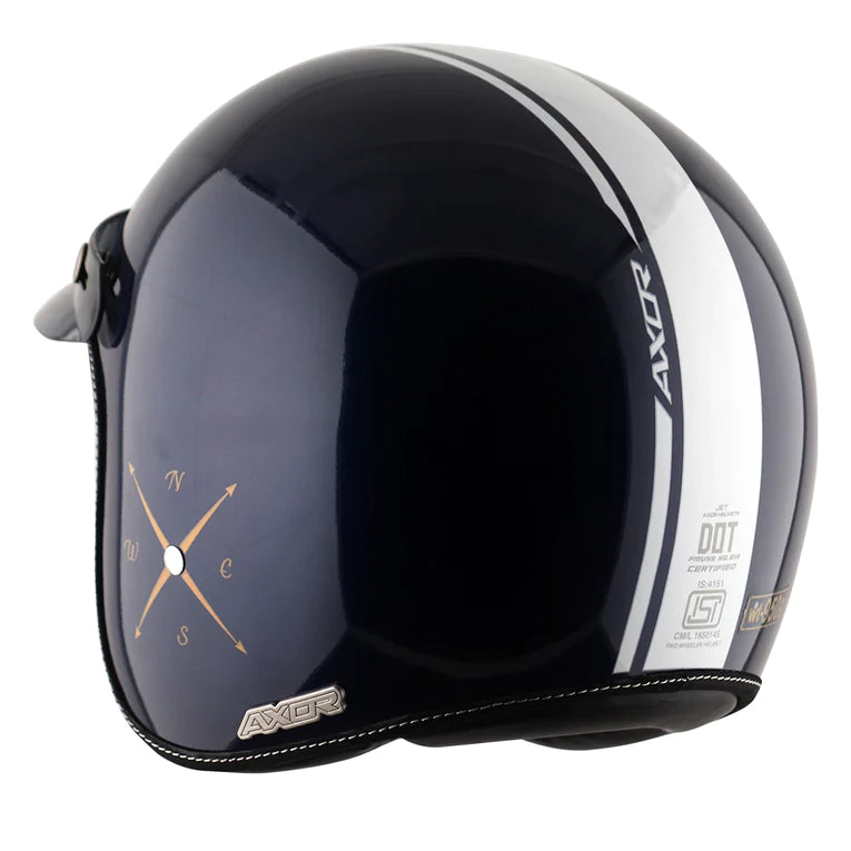 AXOR RETRO JET EURO GLOBE OPEN FACE HELMET