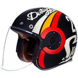 SMK RETRO JET SPEED TT OPEN FACE HELMET