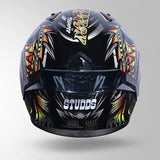 STUDDS THUNDER D12 ANGLERFISH DECOR HELMET