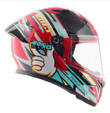 VEGA BOLT DICE FULL FACE HELMET