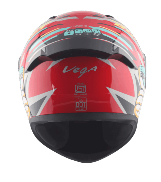 VEGA BOLT DICE FULL FACE HELMET