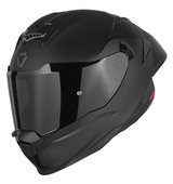 KORDA SONIC SOLID BLACK FULL FACE HELMET