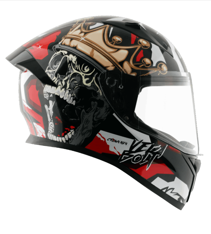 VEGA BOLT CROWN MEN FULL FACE HELMET