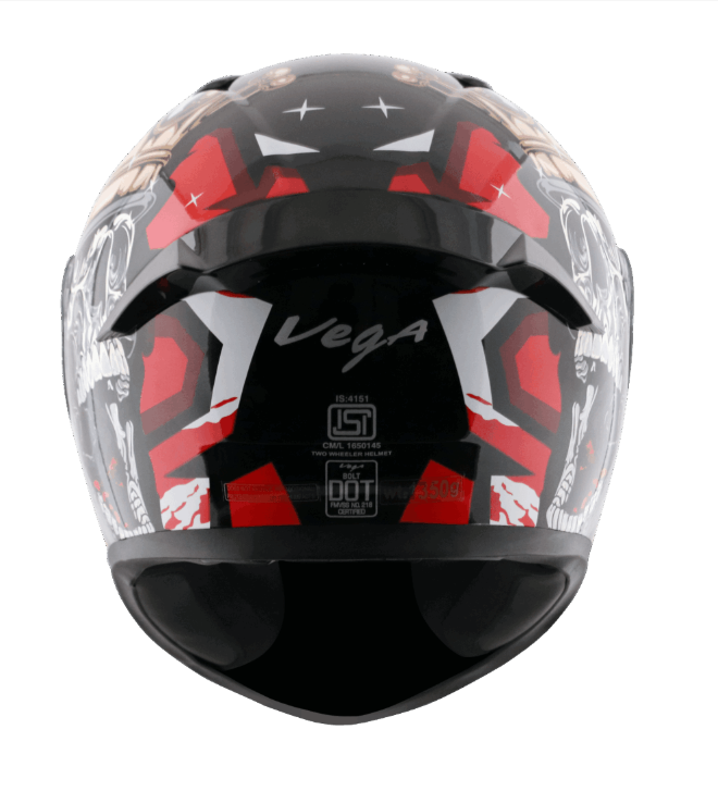 VEGA BOLT CROWN MEN FULL FACE HELMET