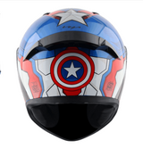 VEGA BOLT MARVEL CAPTAIN AMERICA FULL FACE HELMET