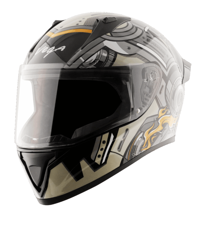 VEGA BOLT SUPERHERO FULL FACE HELMET