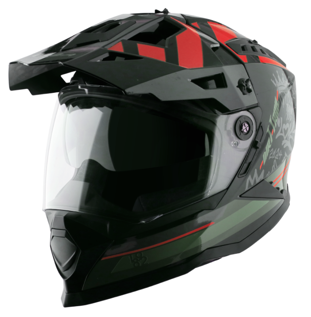 VEGA VF-11 DIRT-X  TRIAL FULL FACE HELMET