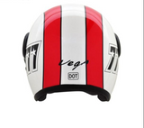 VEGA JET 777 W/VISOR OPEN FACE HELMET