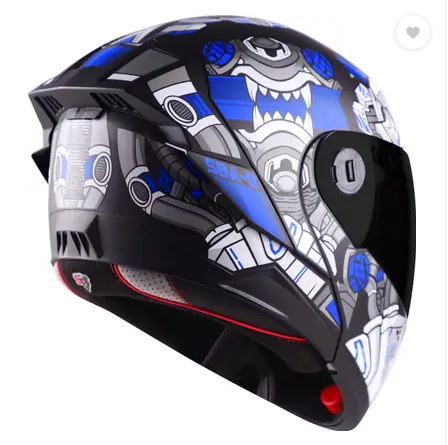 STEELBIRD SBA -8 ISS DIZIMON  FULL FACE HELMET