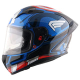 AXOR STREET MARVEL CAPTAIN AMERICA FULL FACE HELMET