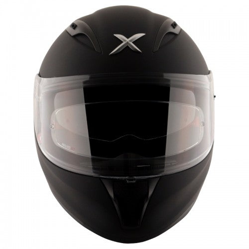 STREET SOLID BLACK  FULL FACE HELMET