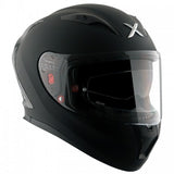 STREET SOLID BLACK  FULL FACE HELMET