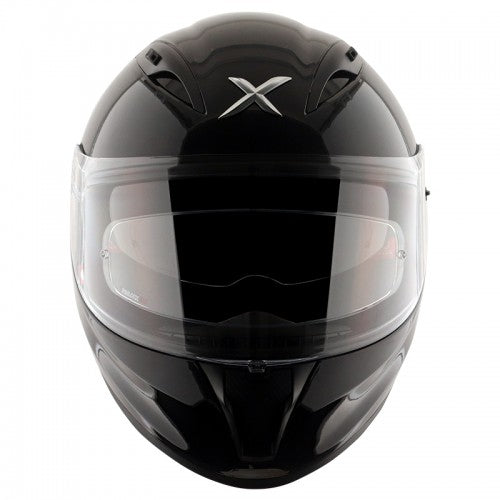 STREET SOLID BLACK  FULL FACE HELMET