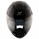 STREET SOLID BLACK  FULL FACE HELMET