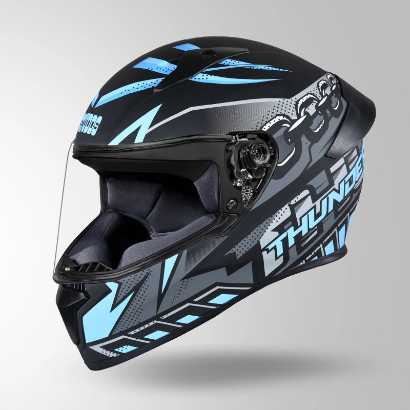 STUDDS THUNDER D5 DECOR FULL FACE HELMET
