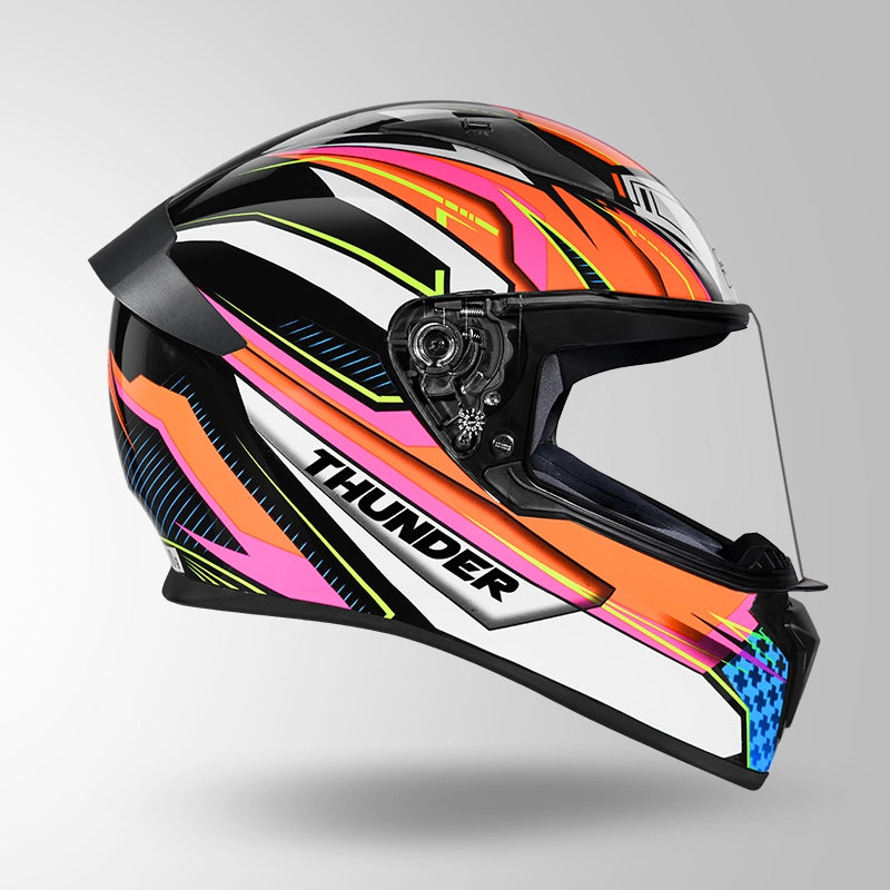 STUDDS THUNDER D8 DECOR FULL FACE HELMET