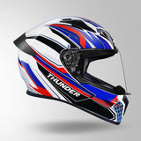 STUDDS THUNDER D8 DECOR FULL FACE HELMET