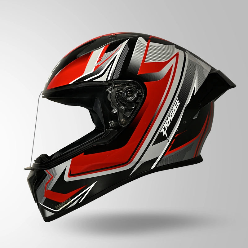STUDDS THUNDER D9 FLASH DECOR FULL FACE HELMET