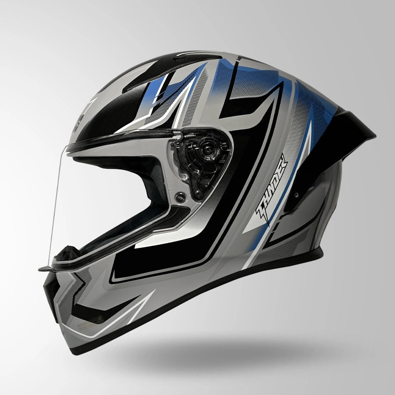 STUDDS THUNDER D9 FLASH DECOR FULL FACE HELMET