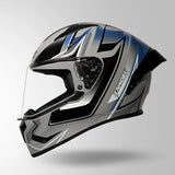 STUDDS THUNDER D9 FLASH DECOR FULL FACE HELMET