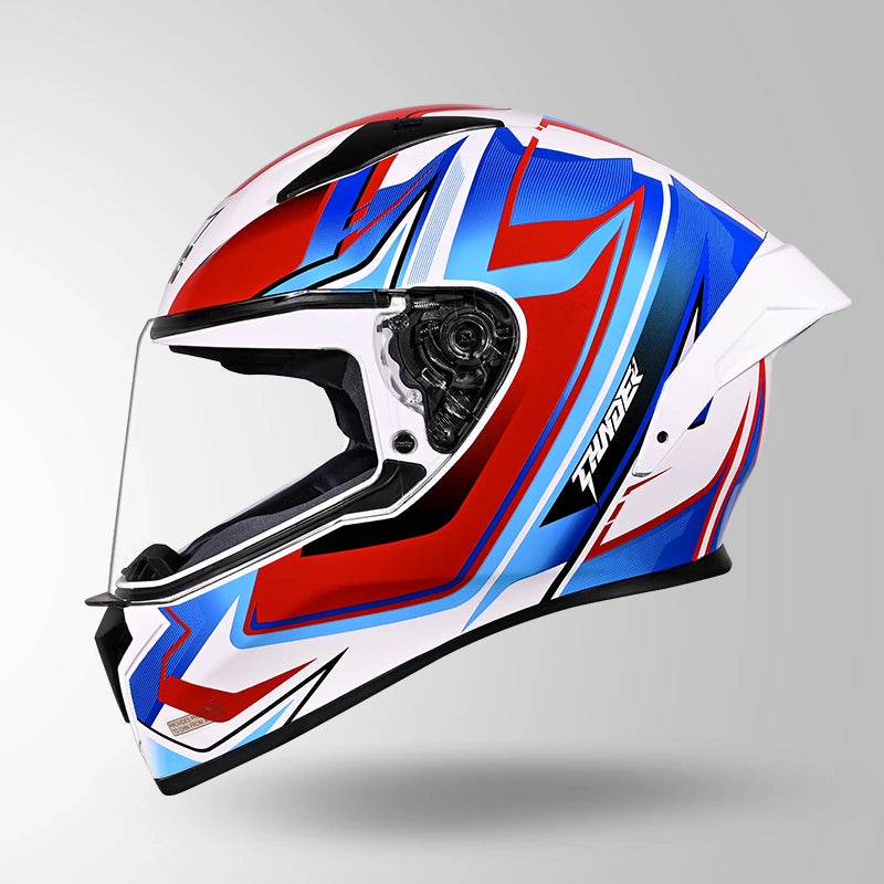 STUDDS THUNDER D9 FLASH DECOR FULL FACE HELMET