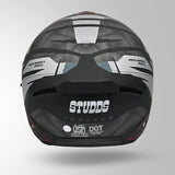 STUDDS TROOPER D2 DECOR FULL FACE HELMET