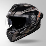 STUDDS TROOPER D4 RACE DECOR FULL FACE HELMET
