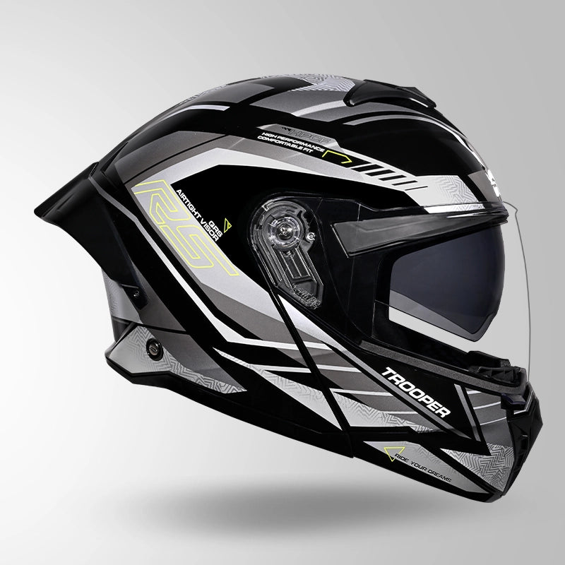 STUDDS TROOPER D4 RACE DECOR FULL FACE HELMET