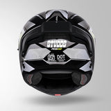 STUDDS TROOPER D4 RACE DECOR FULL FACE HELMET