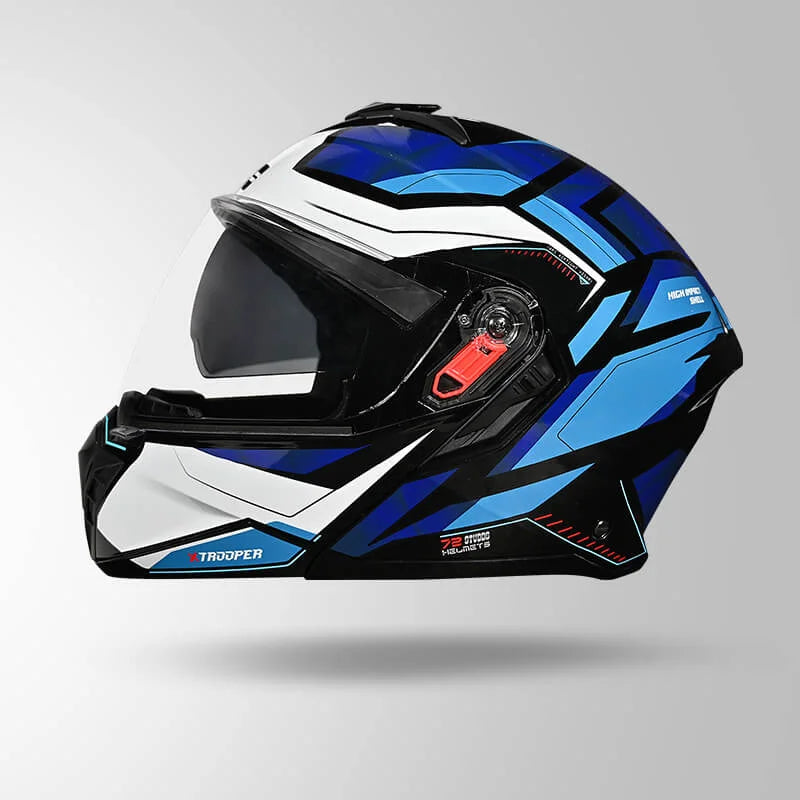 STUDDS TROOPER DV D2 HELLCAT DECOR HELMET