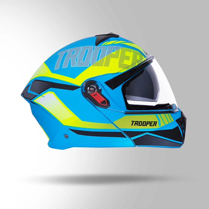STUDDS TROOPER  D1  DECOR FULL FACE HELMET