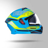 STUDDS TROOPER  D1  DECOR FULL FACE HELMET