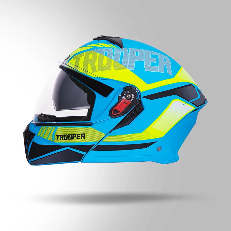 STUDDS TROOPER  D1  DECOR FULL FACE HELMET