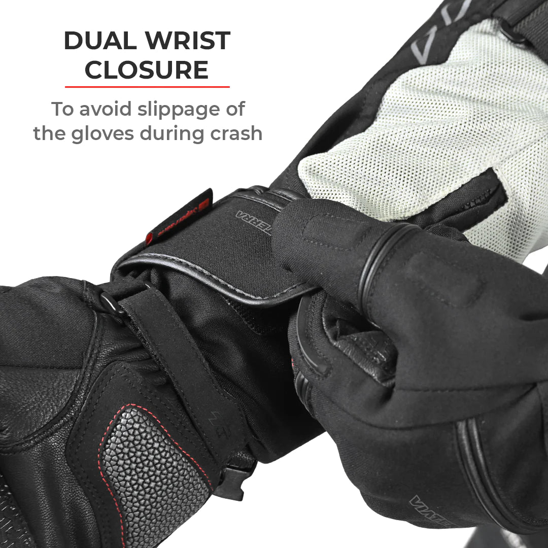 VIATERRA TUNDRA – WATERPROOF/ WINTER MOTORCYCLE RIDING GLOVES