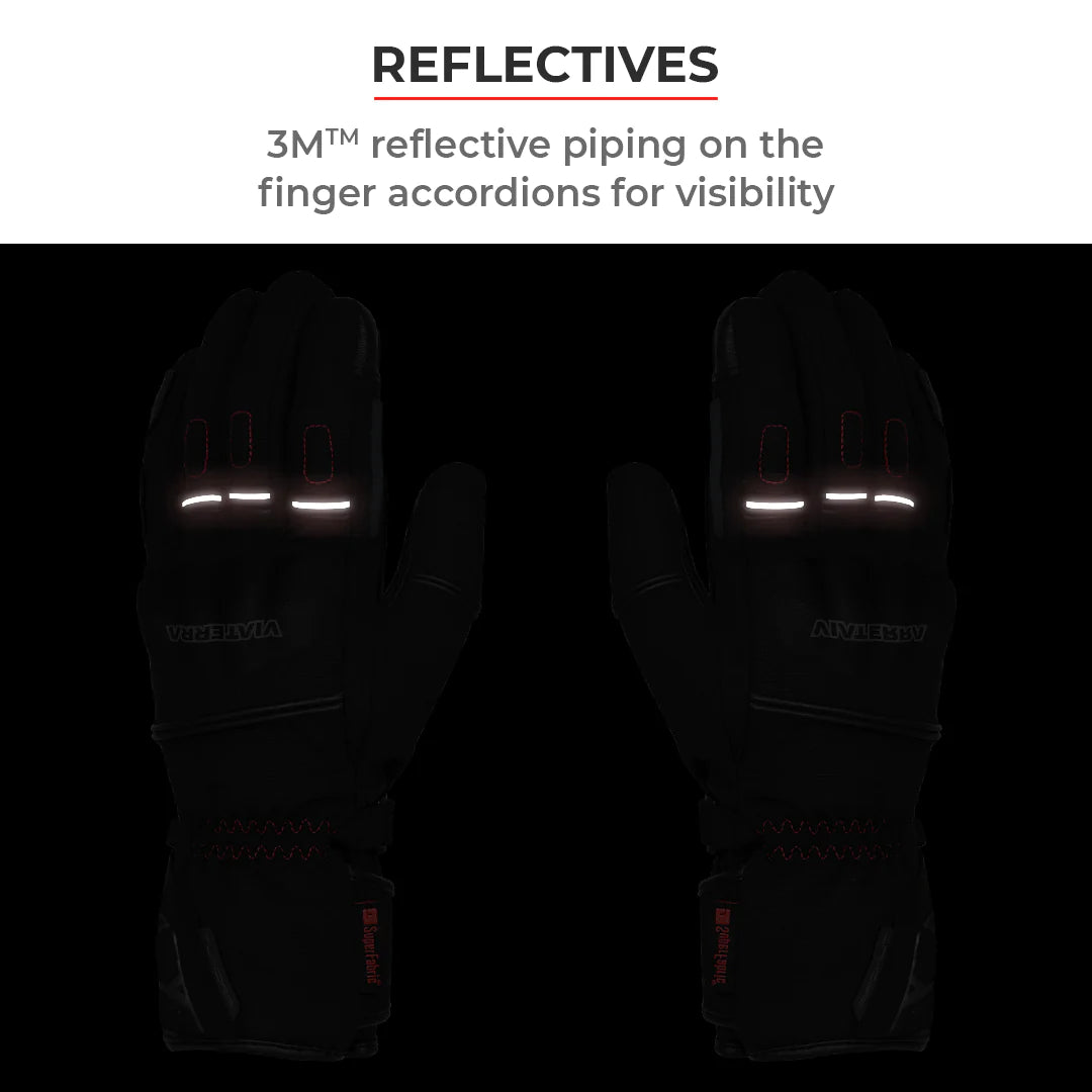 VIATERRA TUNDRA – WATERPROOF/ WINTER MOTORCYCLE RIDING GLOVES