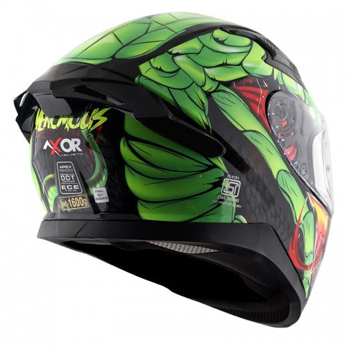 APEX VENOMOUS  FULL FACE HELMET