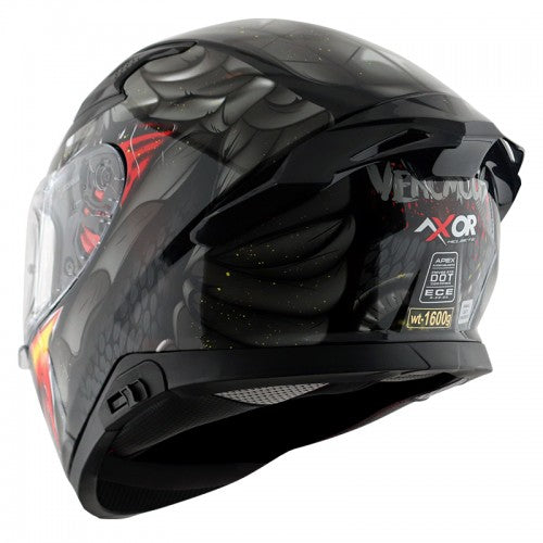 APEX VENOMOUS  FULL FACE HELMET