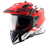 AXOR X-CROSS DUAL VISOR SPEEDOMETER FULL FACE HELMET