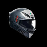 AGV K1 S FULL FACE HELMET - LIMIT 46 MATT GREY (ISI & ECE2206)