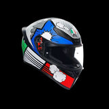 AGV K1 S FULL FACE HELMET - BANG MATT ITALY/BLUE (ISI & ECE2206)
