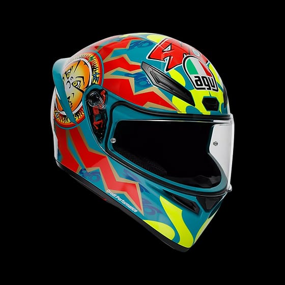 AGV K1 S FULL FACE HELMET - ROSSI MUGELLO 1999 (ISI & ECE2206)