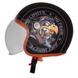 STEELBIRD EAGLE IGN-58 DECOR OPEN FACE HELMET