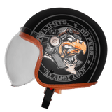 STEELBIRD EAGLE IGN-58 DECOR OPEN FACE HELMET